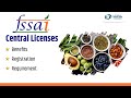 FSSAI Central License || How to apply for State or Central Food License Registration || #fssai