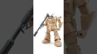 【ガンプラ旧キット】旧1/100MSVドムトロピカルテストタイプを〇〇〇で塗装したら…　#shorts