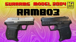 ทดสอบปืนแบลงค์กัน Rambo3 SURARMS Model 2004 ปืนแบลงค์กันขนาด เล็กน่ารัก น่าเก็บน่าสะสมอีก1รุ่นครับ