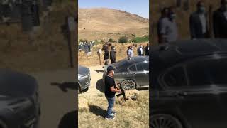 حضور ناجی شریفی زندشتی در روستای دله زی در منطقه شپیران واقع در شهرستان سلماس