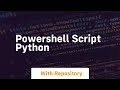 powershell script python