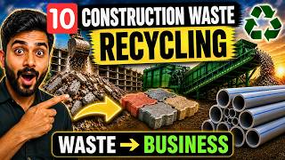 10 Construction Waste Recycling Business Ideas With HIGH DEMAND in 2026