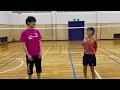 【バドミントン】全国大会優勝者の小学生とシングル対決してみた‼ 後編