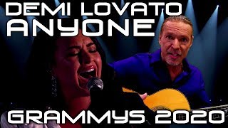 Vocal Coach Reacts -DEMI LOVATO- Anyone- Grammy Awards 2020 -Ken Tamplin Vocal Academy