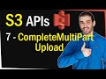 AWS S3 CompleteMultipartUpload API Walkthrough with NodeJS