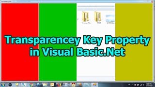 How to transparent part of form in Visual Basic.Net