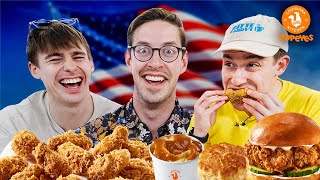 Brits Try Popeyes with Try Guy Keith!
