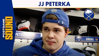 JJ Peterka Scores First Career Hat Trick In Buffalo Sabres 7-2 Win Over Boston Bruins