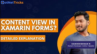 Content View In Xamarin Forms | Scroll View & Frame | Xamarin Forms Tutorial 2021