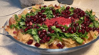 Fatteh salad recipe by @Letscook626