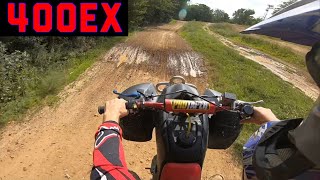 400EX on Motocross Track