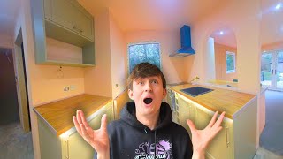 DIY Tiny HOME Kitchen! Fold Away Counter + Space Saving Solutions