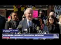 van hollen alsobrooks maryland delegation members host rally at social security administration