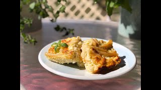 Greek Feta Pasta Pie No Crust I Makaronopita No Phyllo I Μακαρονόπιτα χωρίς φύλλο Ι #shorts