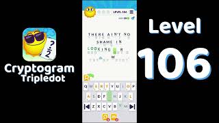 Cryptogram Tripledot Level 106 Answer | SolutionGuruji