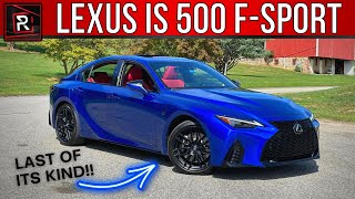 The 2023 Lexus IS 500 F-Sport Performance Is A Special V8 Powered Compact Sport Sedan