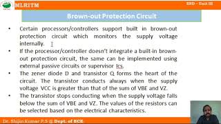 ESD UNIT 3 LECTURE 5_Brownout Protection Circuit