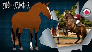 オルター・リアル・ホース, ルシターノ系馬を力強く造形, 馬の品種