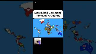 Most Liked Comment Removes A Country #history #mapchart #geography #mapper #map #mapping