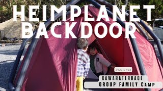 【ファミリーグループキャンプ】カワラテラス✖️HEIMPLANET BACKDOOR