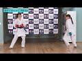 植草歩先生 後編【online karate academy】 中段突き 実戦応用編　一部公開！