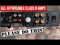 ALL AMPS SHOULD DO THIS!!!  Dayton Audio DTA-100ST vs the Fosi Audio V3 - Who is the Cheap Amp King?