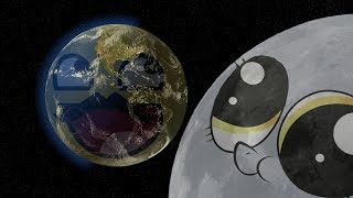 EVERYPONY DO THE FLOP! (Derpy on the moon)