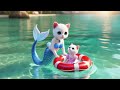 🐱🧜🏻‍♀️cat parents and kittens💥epic adventure thrilling and exciting joyful 💥 ai catshorts aicat