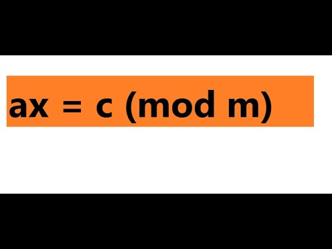 How To Solve Linear Congruences? - YouTube