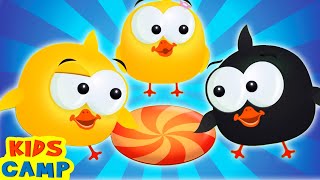 Funny Kids Cartoon | Ducks And The Candy Tree 🍭 | KidsCamp