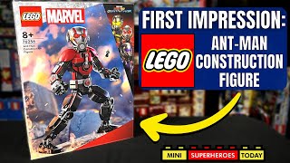 FIRST IMPRESSION of the LEGO Ant-Man Construction Figure (Quantumania Set 76256)