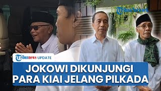 Kunjungi Kediaman Jokowi di Solo saat Masa Tenang, Para Kiai Jateng Serukan Pilkada Damai