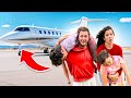 Sneaking Our Kids Onto The Plane! *unexpected Surprise*