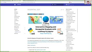 Interactive Mapping and Geospatial Analysis with Leafmap and Jupyter