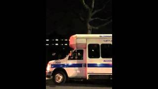 Idle NYC: Idling MTA Paratansit MV Transportation 4846