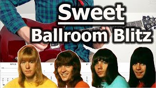 Sweet - Ballroom Blitz | Guitar Tabs Tutorial