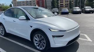 New 2026 Tesla Model Y at North Hollywood Tesla Store.