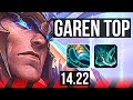 GAREN vs JAX (TOP) | KR Diamond | 14.22