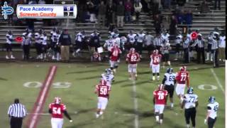 Pace Varsity Football @ Screven County (2015 GHSA State Playoffs Round 2)