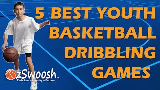 5 Best FUN Basketball Dribbling Games for Youth Teams