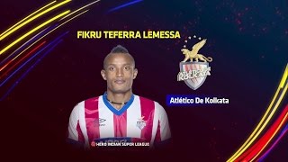 Hero ISL - Fikru Lemessa (Atletico De Kolkata)