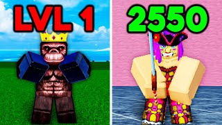 Level 1 - 2550 But I Can Only Kill Bosses in Blox Fruits