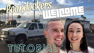 Boondockers Welcome Tutorial #boondocking  :Full time RV Family