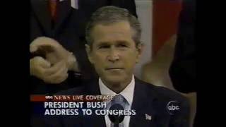 9/11: President Bush's Address To Congress on September 20th, 2001 (ABC News)