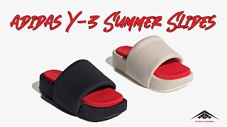 adidas Y 3 Summer Slides Exclusive Look \u0026 Release Date + Price 2021