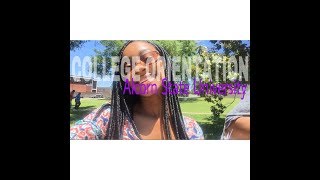 College Freshman Orientation 2017-2018