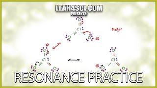 Resonance Structures Practice Problems in Organic Chemistry