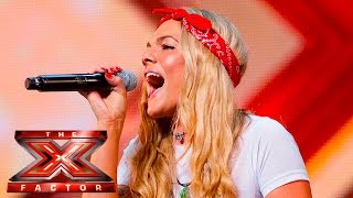 Soul singer Louisa Johnson covers Who’s Loving You | Auditions Week 1 | The X Fa