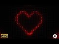 4K - Heart with Lights VJ - 6 Motion Graphics vjloop vj loop light