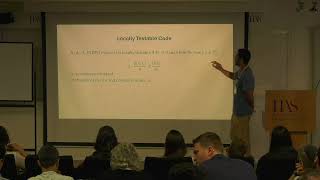Michael Ilan | qLDPC Codes and Self-Correcting Memory